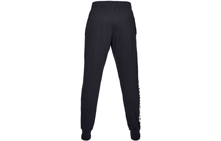 Under Armour Sportstyle Cotton Graphic Joggers 'Black' 1329298-001 sold by KicksCrew product image thumbnail 2
