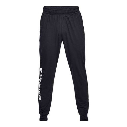 Under Armour Sportstyle Cotton Graphic Joggers 'Black' 1329298-001 sold by KicksCrew