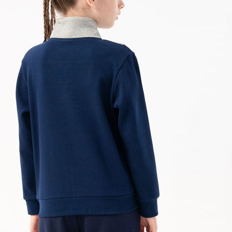 (GS) Mizuno Casual Half Zip Sweater 'Navy' 32CA3954 sold by KicksCrew product image thumbnail 3