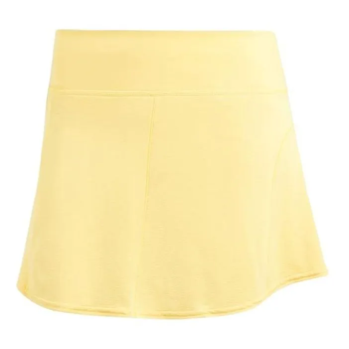 (WMNS) adidas Tennis Match Skirt 'Yellow' IS7248 sold by KicksCrew