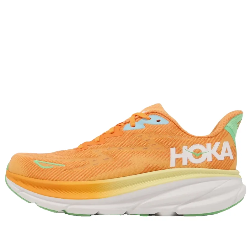 HOKA ONE ONE Clifton 9 2E Wide 'Solar Flare Sherbet' 1132210-SRSH sold by KicksCrew