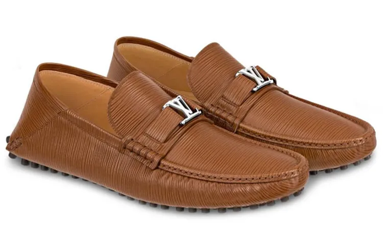 LOUIS VUITTON Hockenheim Moccasin Shoes 'Brown' 1A4TV8 sold by KicksCrew product image thumbnail 2