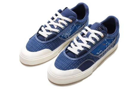 Li-Ning Wave Pro Low 50/50 'Blue White' AECS081-1 sold by KicksCrew