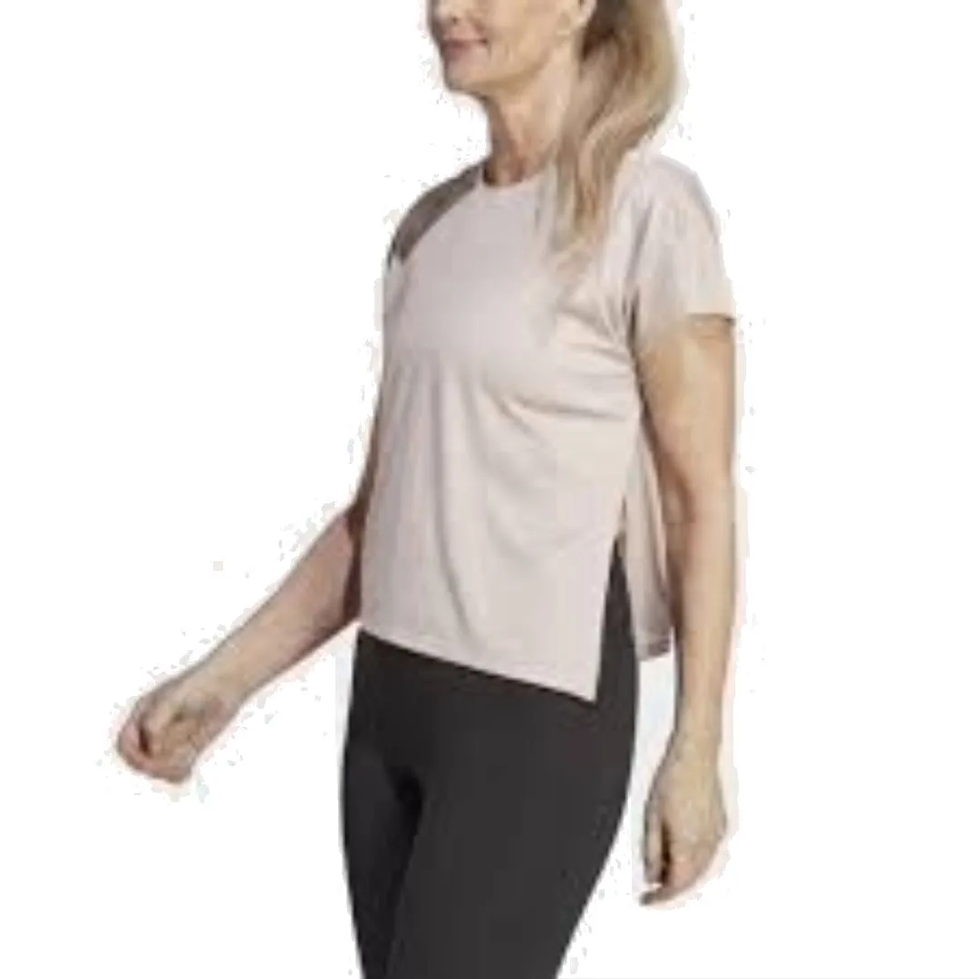 (WMNS) adidas HIIT Aeroready T-Shirt Asia Sizing 'Pink' HY5412 sold by KicksCrew product image thumbnail 2