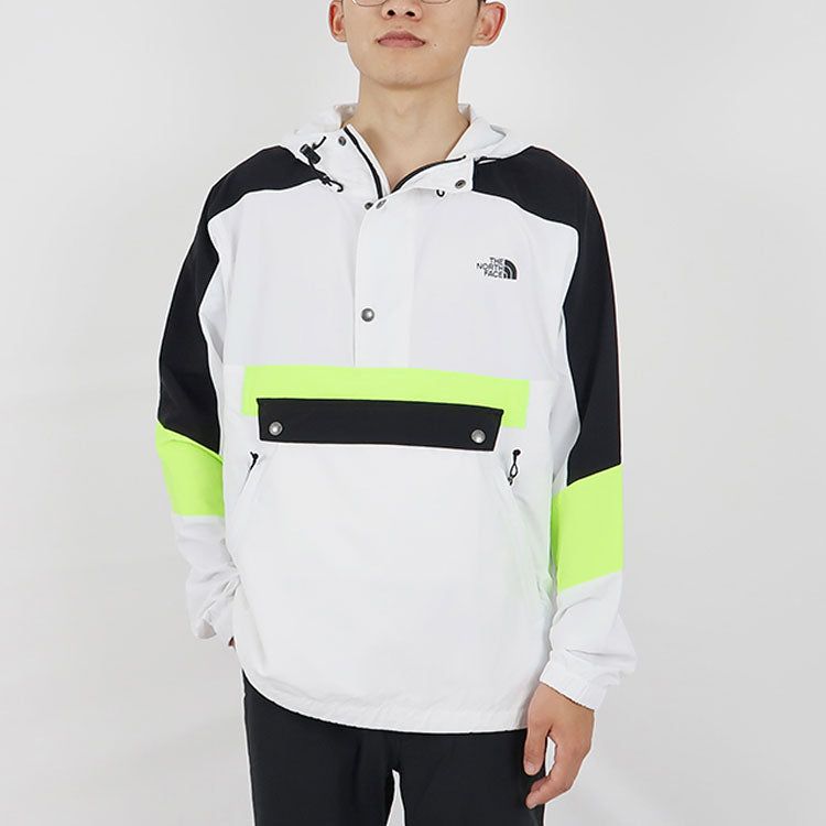 THE NORTH FACE UE City Wind Anorak SS22 Half Zip Jacket 'White' NF0A5B3C-LA9 sold by KicksCrew product image thumbnail 3