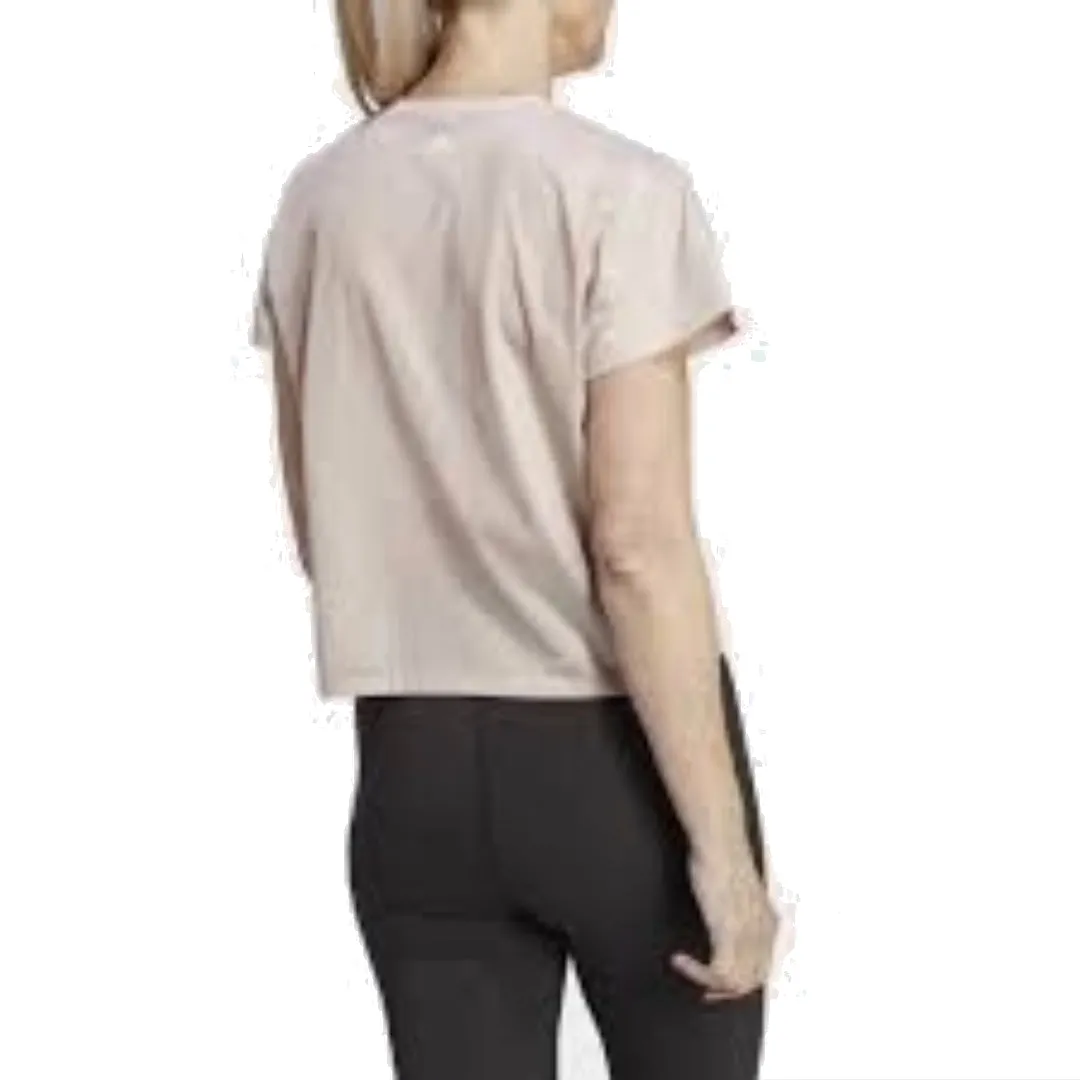 (WMNS) adidas HIIT Aeroready T-Shirt Asia Sizing 'Pink' HY5412 sold by KicksCrew product image thumbnail 3