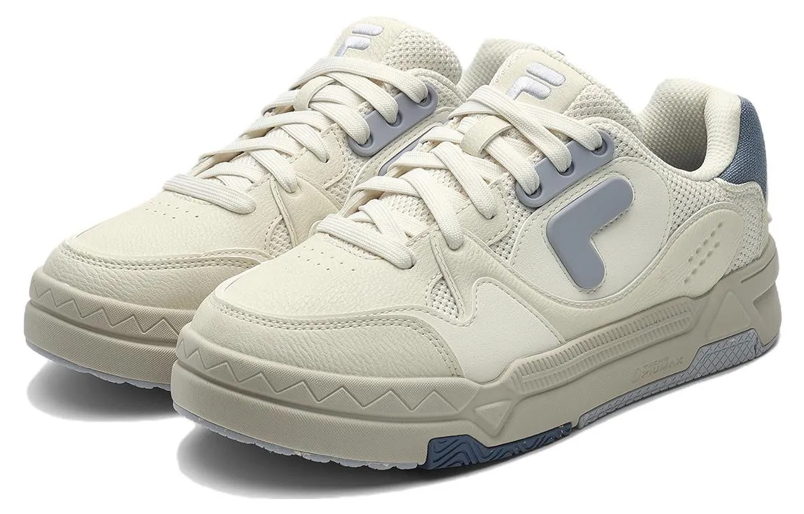(WMNS) FILA FUSION Bank Skate Shoes 'Cream White Blue' T12W342206FGI sold by KicksCrew product image thumbnail 2