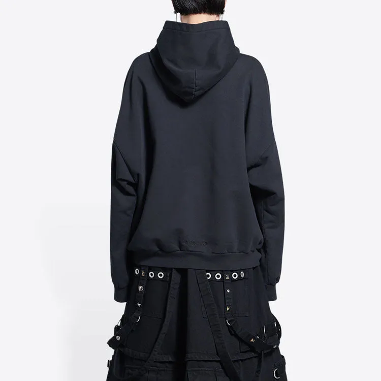 Balenciaga x THE SIMPSONS Cotton Hoodie Wide Fit 'Black' 675003TLVG81000 sold by KicksCrew product image thumbnail 5