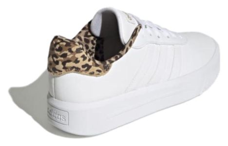 (WMNS) adidas Court Platform Shoes 'White Leopard' GW9786 sold by KicksCrew