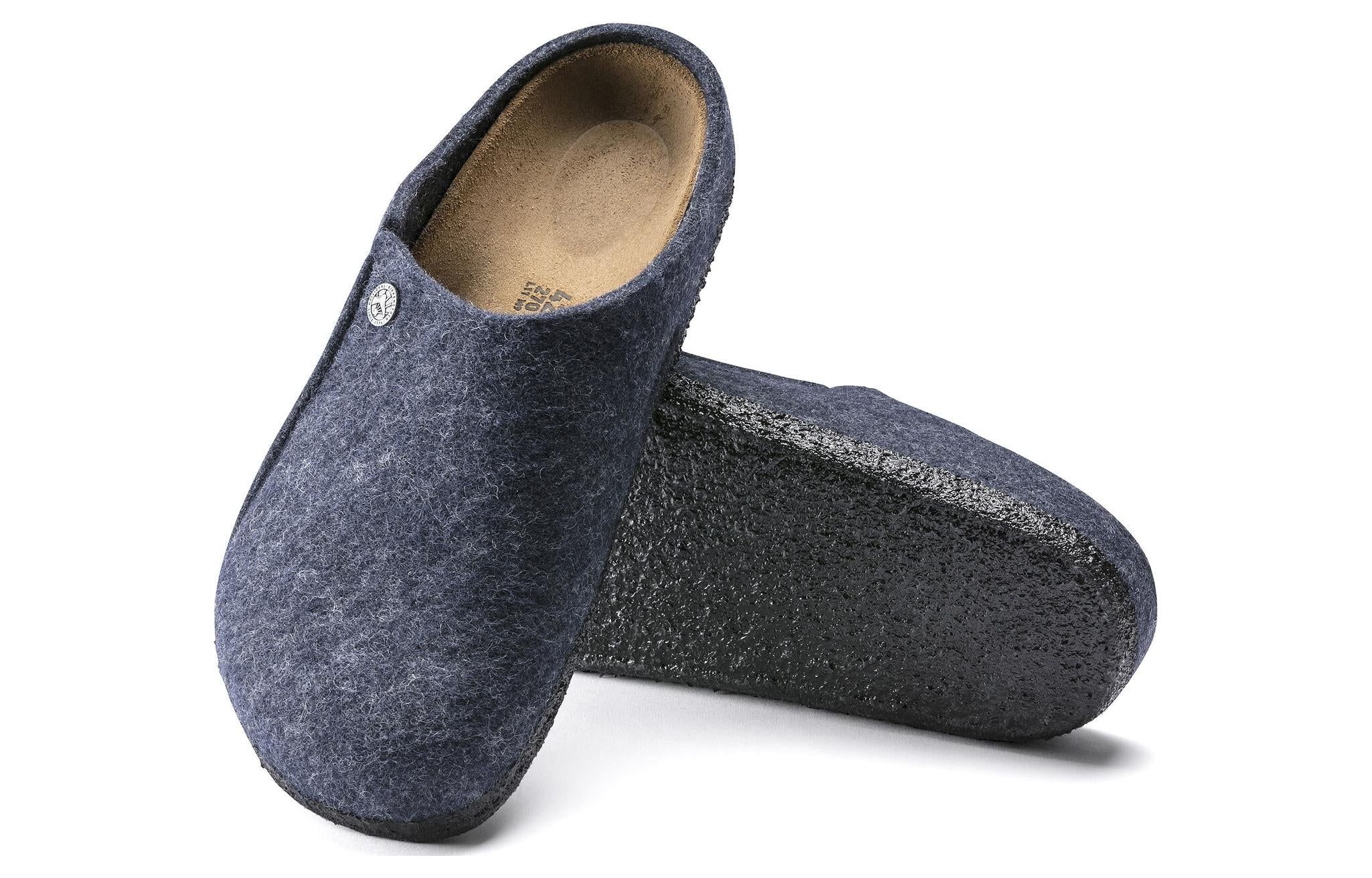Birkenstock Zermatt Shearling Wool Felt Narrow Fit 'Blue' 1017519 sold by KicksCrew product image thumbnail 5