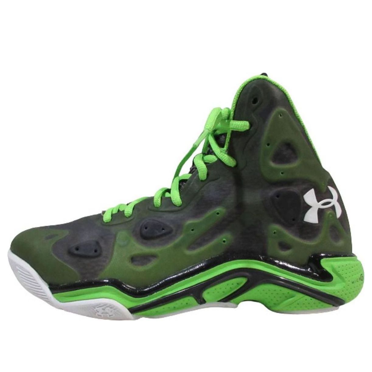 (WMNS) Under Armour Anatomix Spawn Basketball Shoes 'Green Black' 1248856-326 sold by KicksCrew