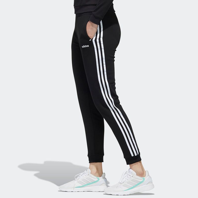 (WMNS) adidas neo Essential 3-Stripe Trackpant 'Black' GJ7947 sold by KicksCrew product image thumbnail 4