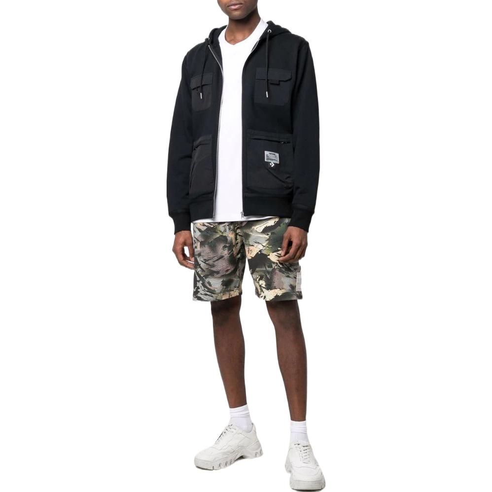 Converse x Josh Vides Utility Fleece Hoodie 'Black' 10023691-A01 sold by KicksCrew product image thumbnail 2
