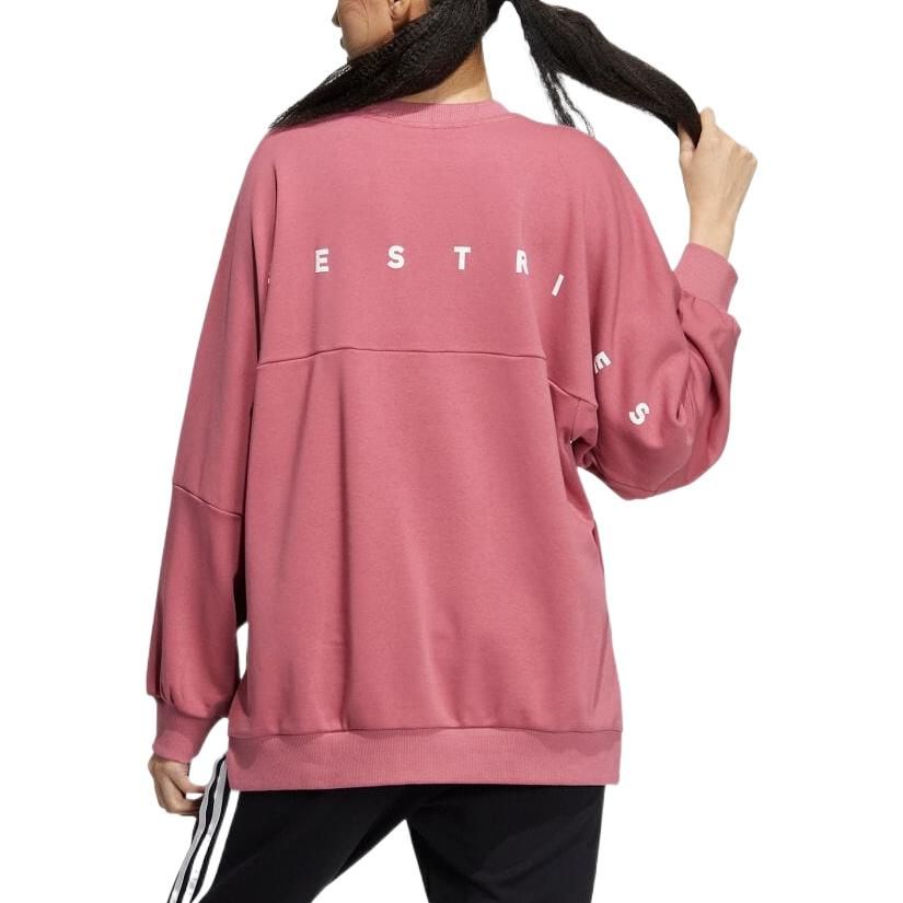 (WMNS) Adidas Word Sweater Crew 'Pink' IA5226 sold by KicksCrew product image thumbnail 3