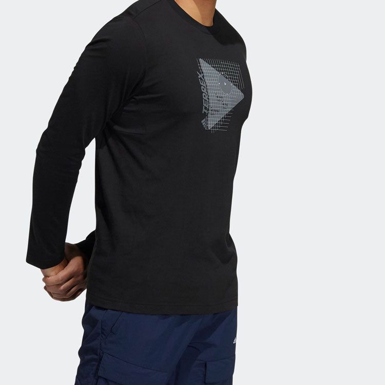 adidas Play Button Graphic Sweaters 'Black' H13838 sold by KicksCrew product image thumbnail 4