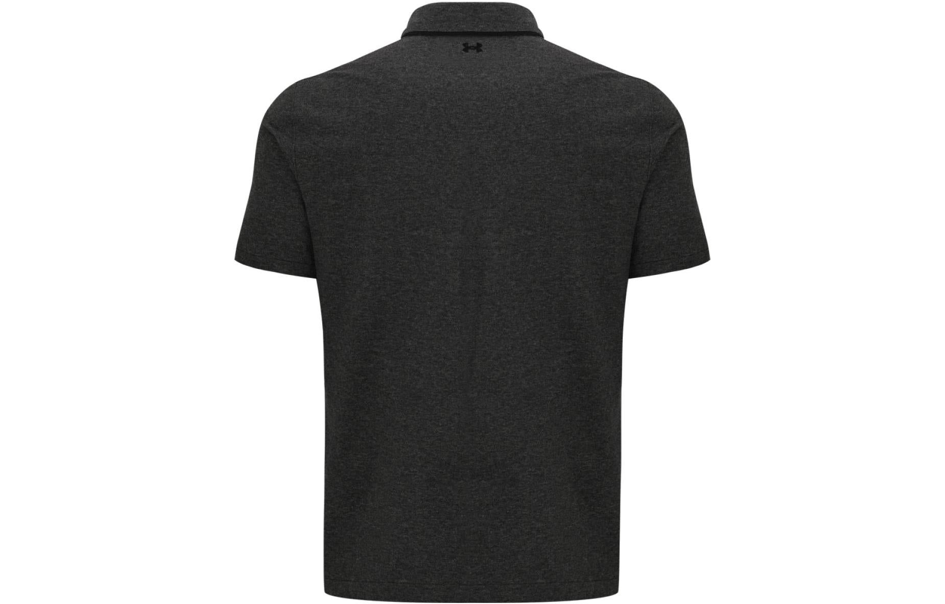 Under Armour Luxe Polo Shirt 'Black' 1377363-001 sold by KicksCrew product image thumbnail 2