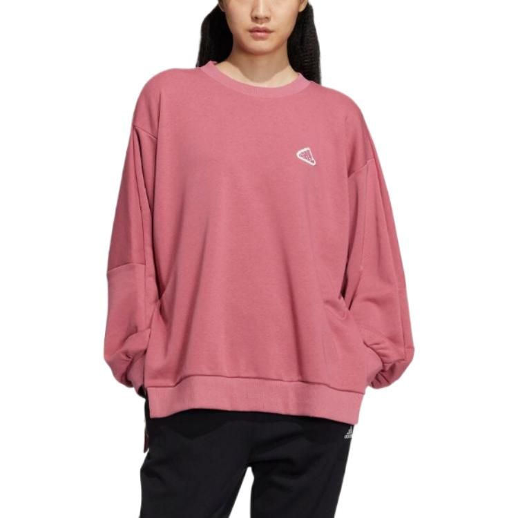 (WMNS) Adidas Word Sweater Crew 'Pink' IA5226 sold by KicksCrew product image thumbnail 2