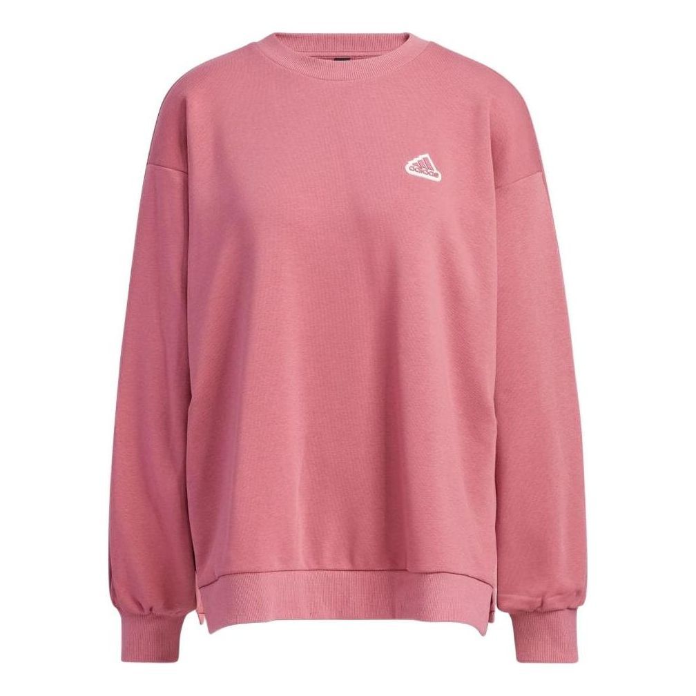 (WMNS) Adidas Word Sweater Crew 'Pink' IA5226 sold by KicksCrew