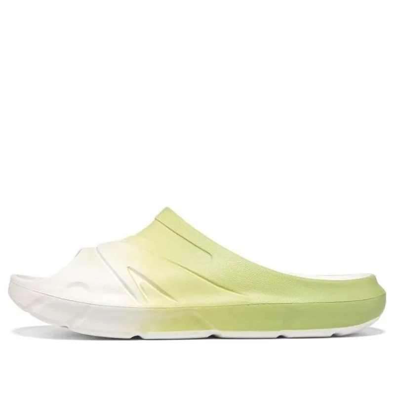ANTA Fluffy Slides 'White Green' 912326996-3 sold by KicksCrew