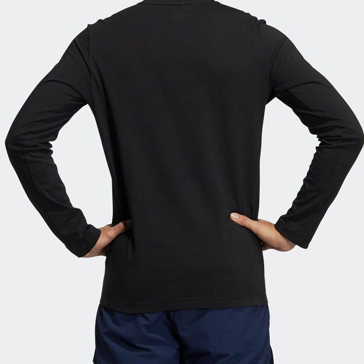 adidas Play Button Graphic Sweaters 'Black' H13838 sold by KicksCrew product image thumbnail 3