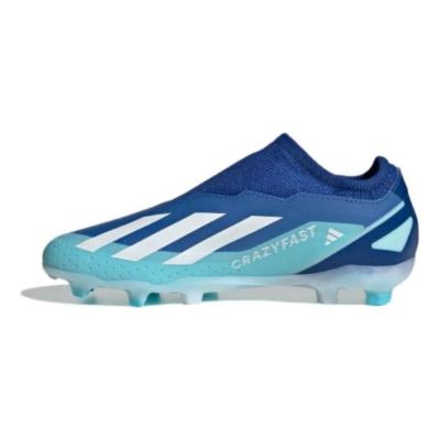 (GS) Adidas X Crazyfast.3 Laceless FG J 'Marinerush Pack' ID9356 sold by KicksCrew