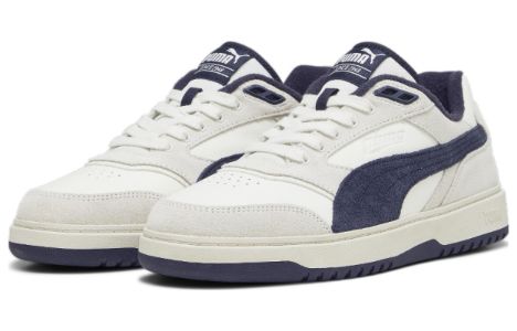 PUMA Doublecourt PRM 'Warm White New Navy' 393283-03 sold by KicksCrew