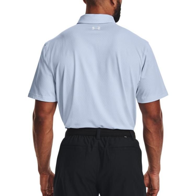 Under Armour T2G Printed Polo Shirt 'Light Blue' 1370111-706 sold by KicksCrew product image thumbnail 4