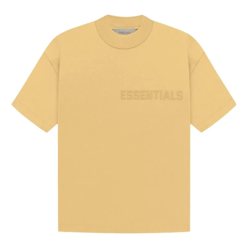 (WMNS) Fear of God Essentials SS23 T-Shirt 'Light Tuscan' FOG-SS23-236 sold by KicksCrew
