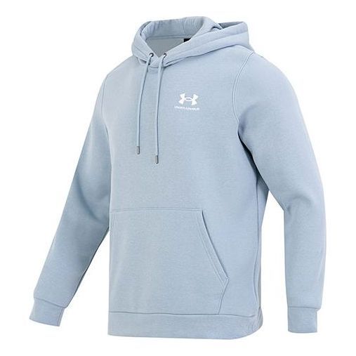 Under Armour Essential Fleece Hoodie 'Light Blue' 1373880-465 sold by KicksCrew