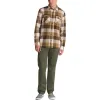 Vans Box Flannel Long Sleeve Buttondown Shirt 'Demitasse' VN000JOGDFH sold by KicksCrew