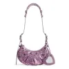 (WMNS) Balenciaga Le Cagole XS Shoulder Bag With Leopard Print 'Pink' 6713092AAV75651 sold by KicksCrew