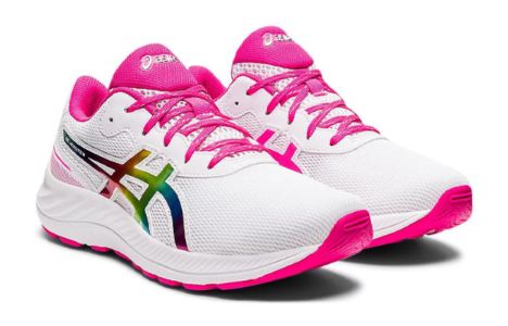 (GS) ASICS Gel-Excite 9 'White Pink Glow' 1014A279-100 sold by KicksCrew