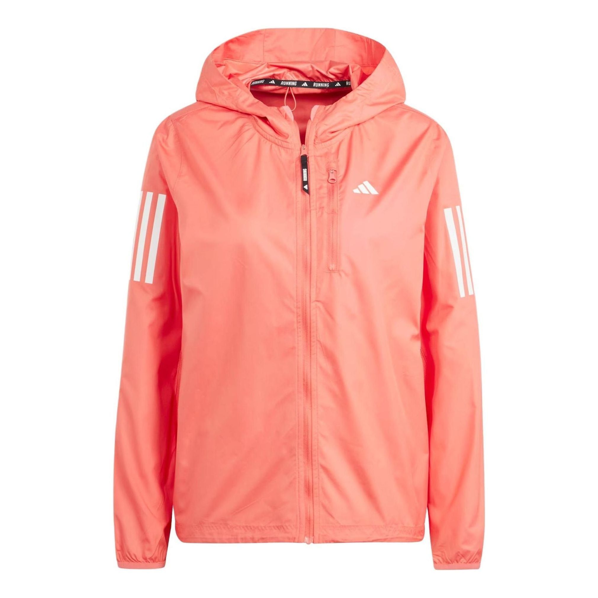 (WMNS) adidas Own The Run Jacket 'Pink' IN1578 sold by KicksCrew