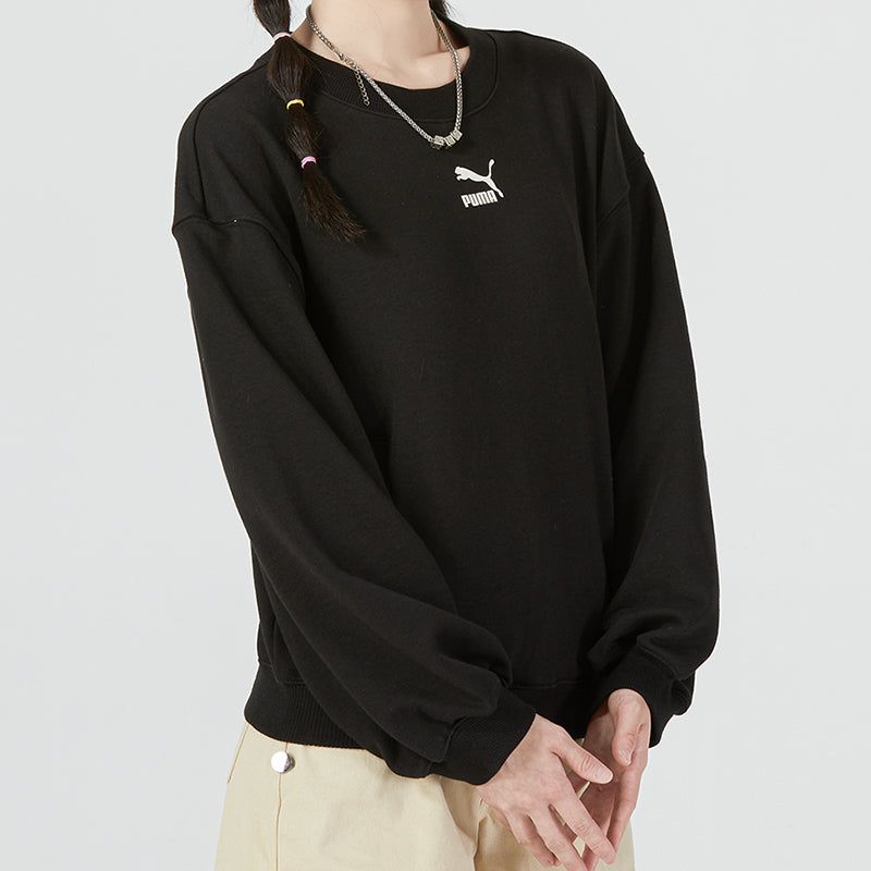 (WMNS) Puma Graphic Sweatshirt 'Black' 537518-01 sold by KicksCrew product image thumbnail 5