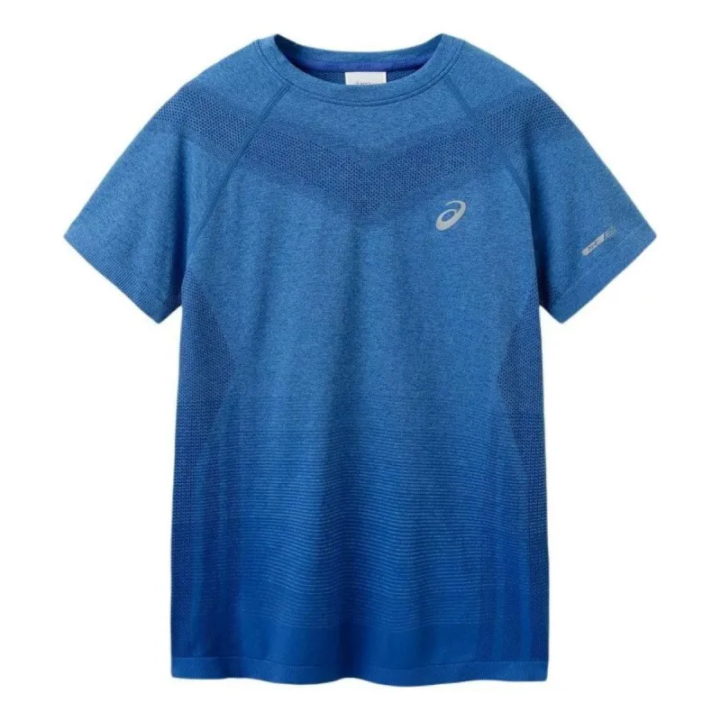 (GS) ASICS Logo T-Shirt 'Blue' 332241173024-1406 sold by KicksCrew