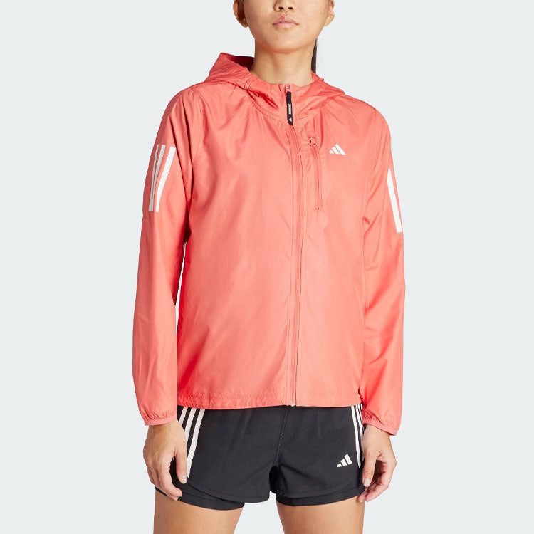 (WMNS) adidas Own The Run Jacket 'Pink' IN1578 sold by KicksCrew product image thumbnail 3