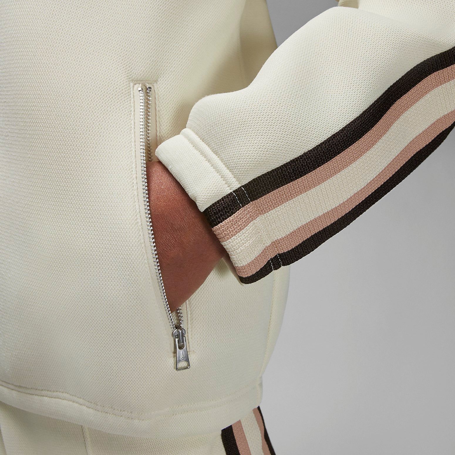 Air Jordan x A Ma Maniere Track Jacket 'Coconut Milk' DX5651-113 sold by KicksCrew product image thumbnail 4