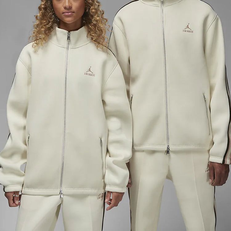 Air Jordan x A Ma Maniere Track Jacket 'Coconut Milk' DX5651-113 sold by KicksCrew product image thumbnail 2