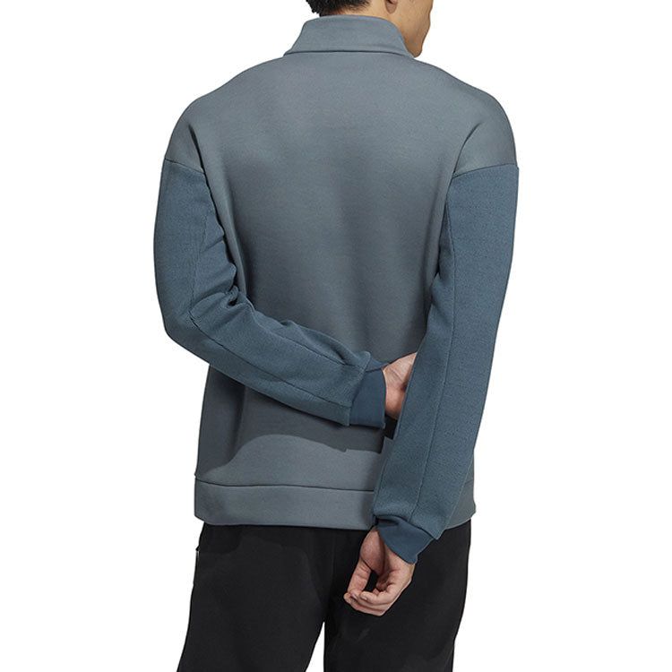 Adidas WUJI Warm Sweatshirts 'Teal' HY5848 sold by KicksCrew product image thumbnail 3