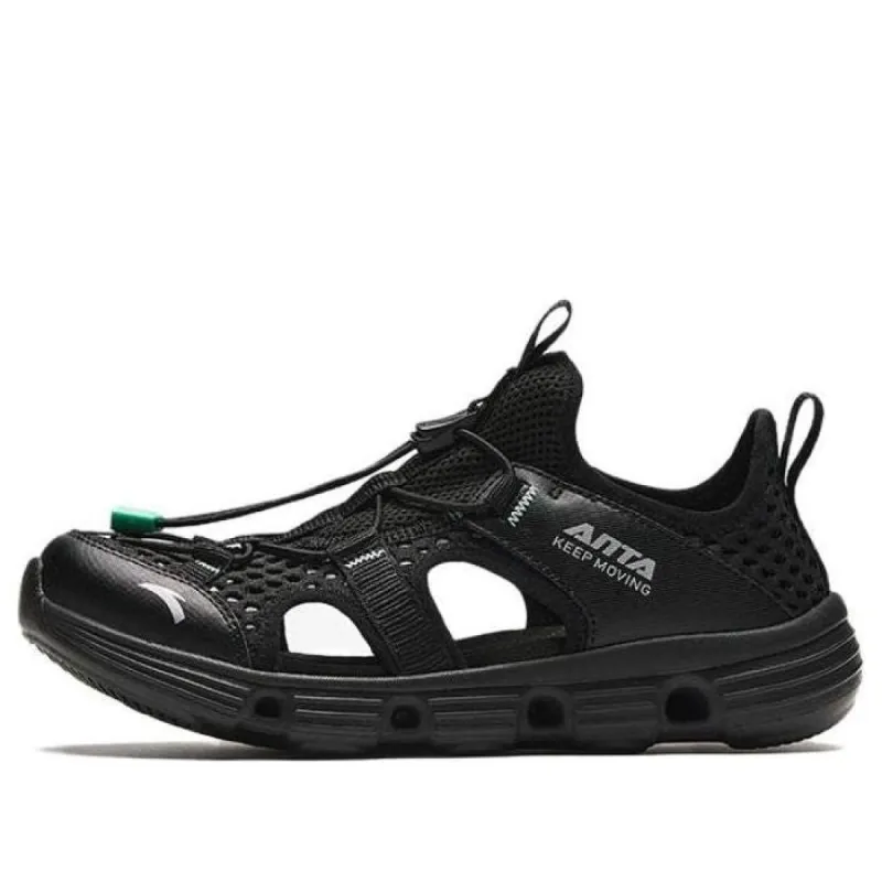 (GS) ANTA River Trekking Sandals 'Black' A312426906-1 sold by KicksCrew