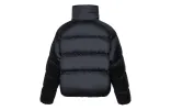 (WMNS) Li-Ning BadFive Short Puffer Jacket 'Black' AYMR090-4 sold by KicksCrew