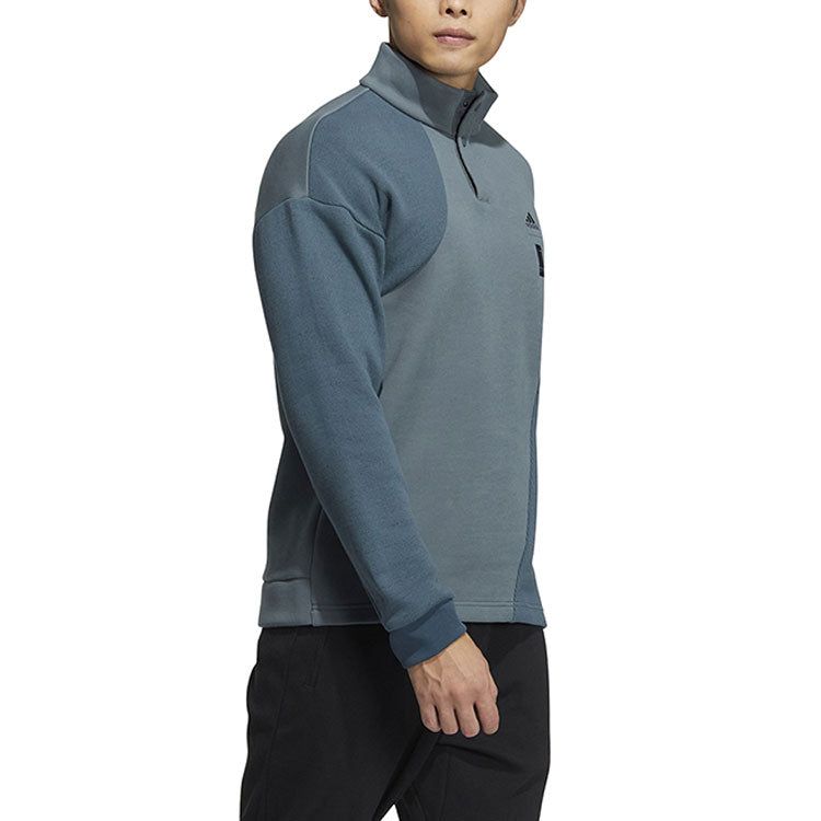 Adidas WUJI Warm Sweatshirts 'Teal' HY5848 sold by KicksCrew product image thumbnail 4