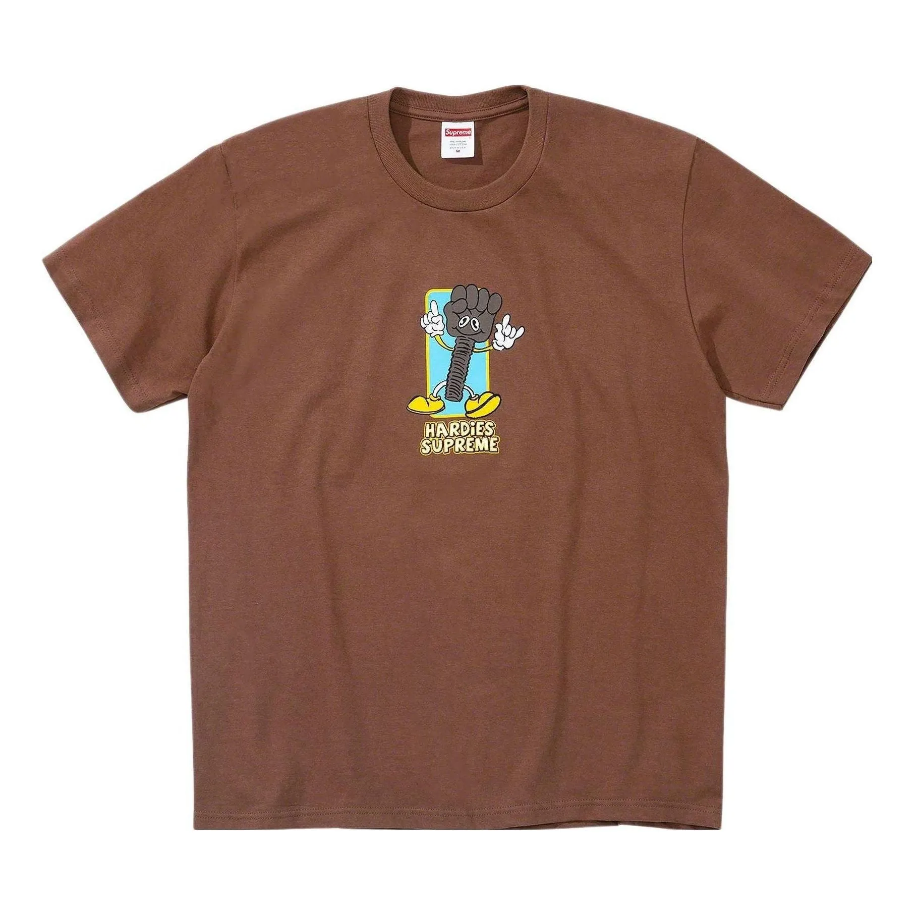 Supreme x Hardies Bolt T-Shirt 'Brown' SUP-SS23-267 sold by KicksCrew