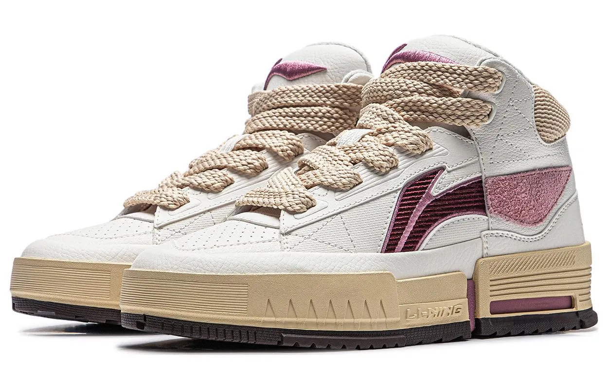 (WMNS) Li-Ning Mileage High 'White Rose Pink' AGCT284-3 sold by KicksCrew product image thumbnail 2