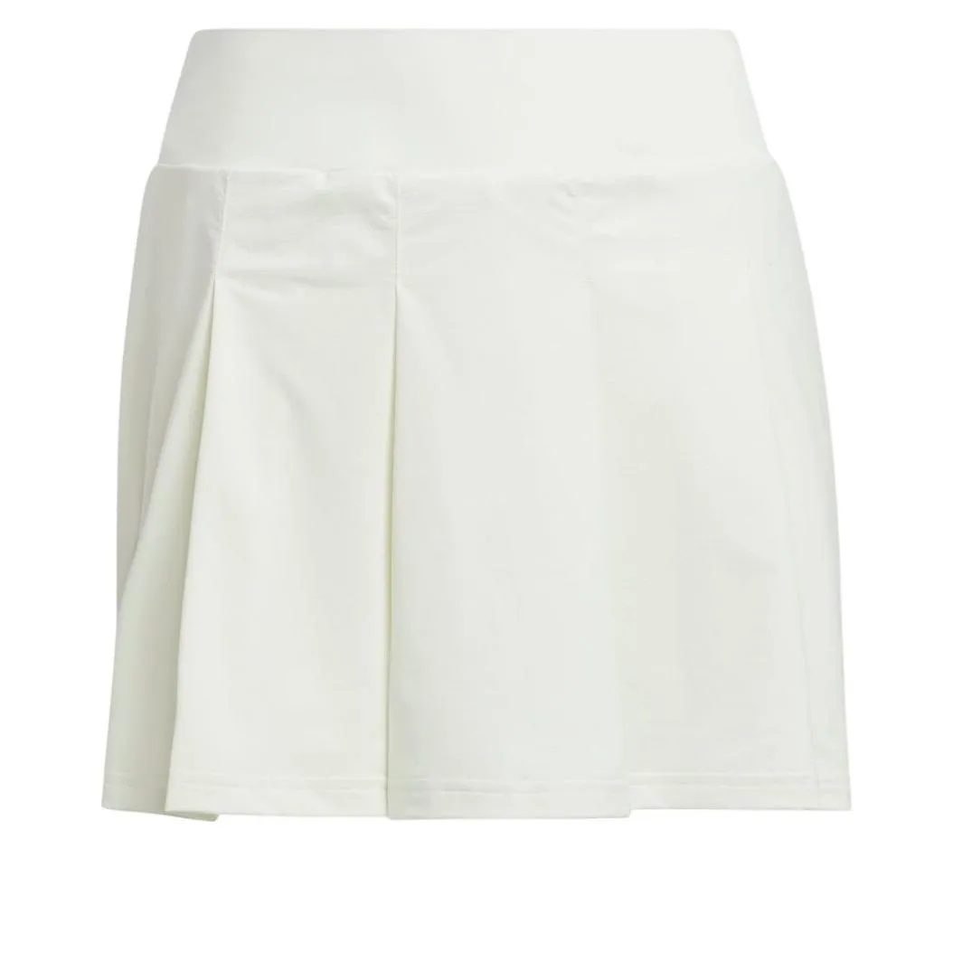 (WMNS) adidas Ultimate365 Tour Pleated Skirt 'Beige' IP4185 sold by KicksCrew