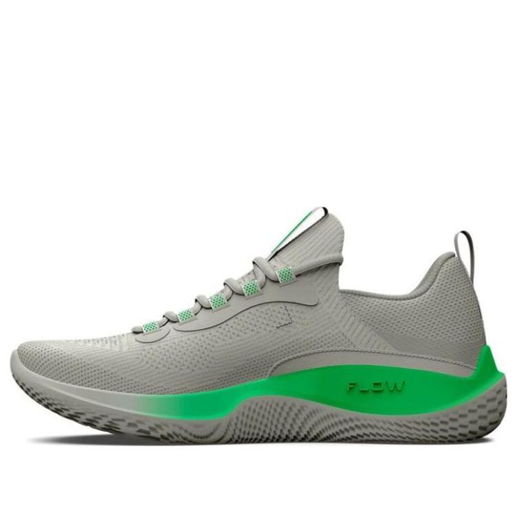 Under Armour Flow Dynamic 'White Clay Green Screen' 3026106-300 sold by KicksCrew