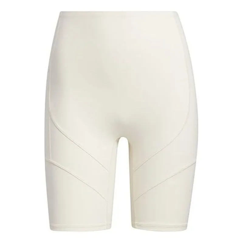 (WMNS) adidas Yoga 4 Elements Studio Pocket Short Tights 'White' HD4483 sold by KicksCrew