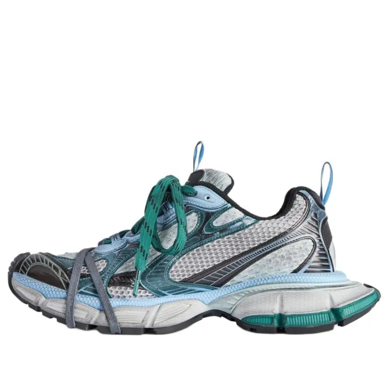 Balenciaga 3XL Sneakers 'Grey Blue Mesh' 734734W3XL53124 sold by KicksCrew