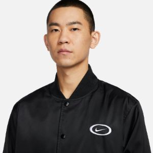 Nike DNA Basketball Jacket 'Black White' FN2725-010 sold by KicksCrew