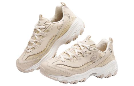 (WMNS) Skechers Sport D'Lites 1.0 'Beige' 150038-NAT sold by KicksCrew